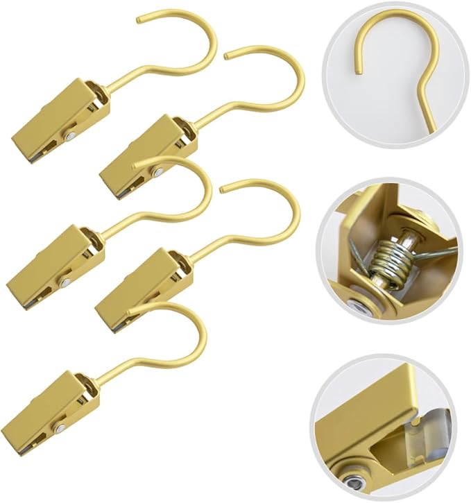 5pcs Laundry Hook Clips Pack Clip Hangers - Image 8