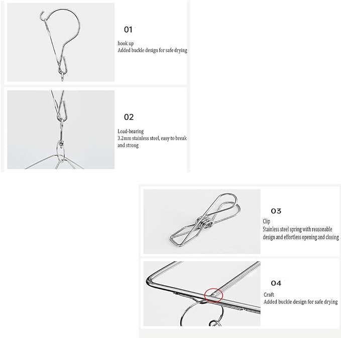 Hanger Clip and Drip Hanging for Underwear and Socks Comes - Image 6