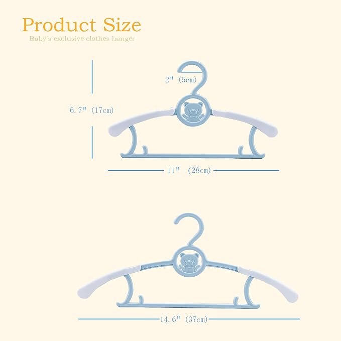 JSF Adjustable Baby Hangers, Extendable - Image 2