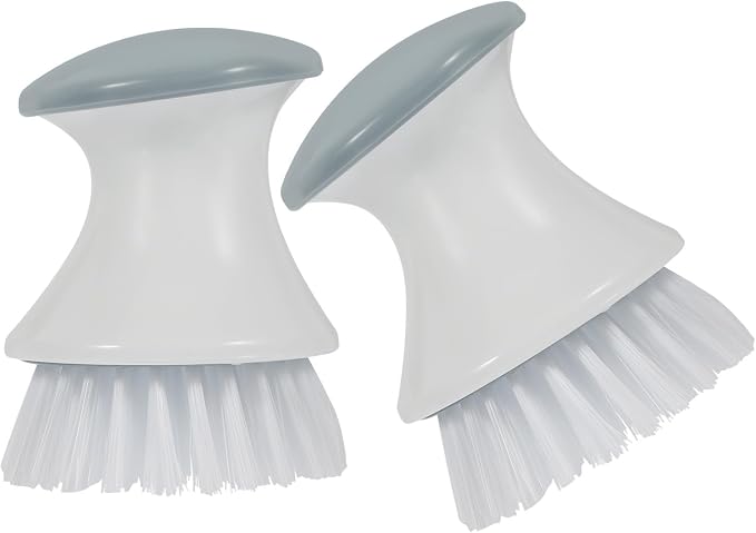 Ciieeo 2pcs Kitchen Dish Brush and Pot Scrubber Brush Set by Ciieeo