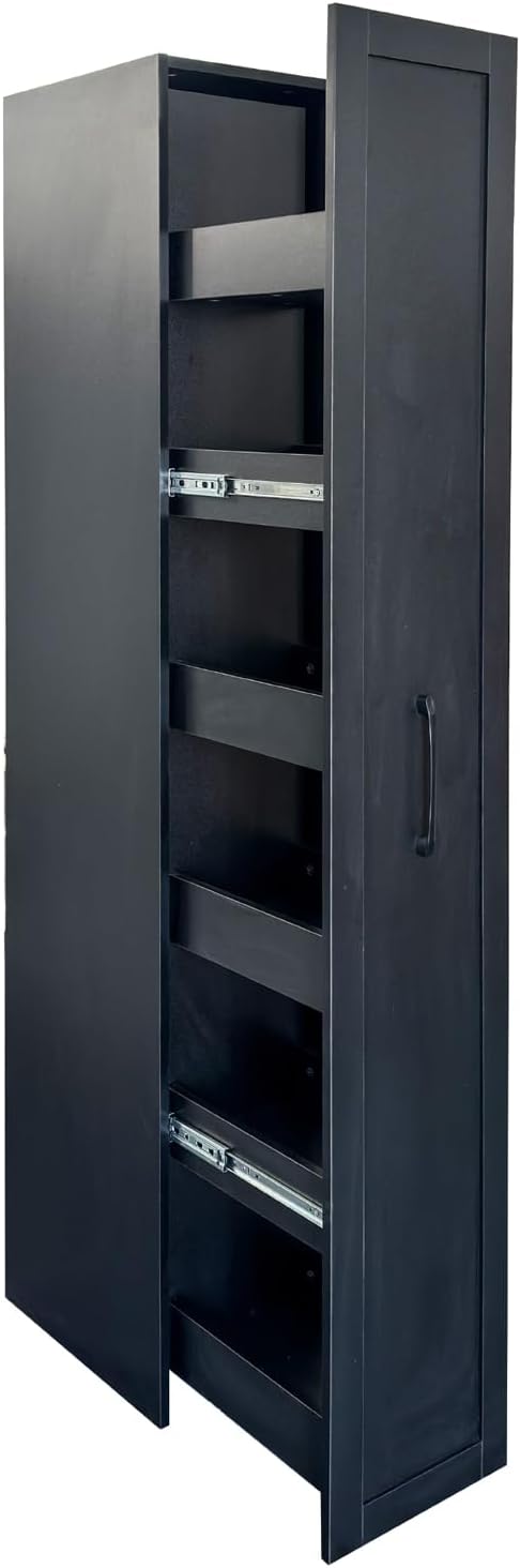 6 Tier Slim Rolling Storage Cart - Image 6