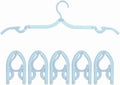 6PCS Portable Folding Clothes Hangers Clothes Drying Rack by Daixers