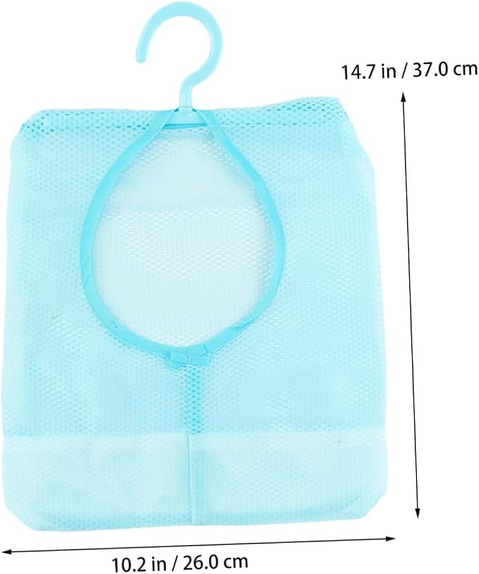2Pcs Mesh Clothesline Bag Versatile Hanging Storage Organizer - Image 3