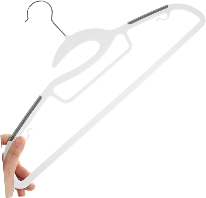 10pcs Non Slip Extra Wide Clothes Hangers - Image 4