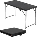 HKLGorg Folding Table, Heavy Duty Plastic Folding Utility Table Indoor Outdoor by HKLGorg