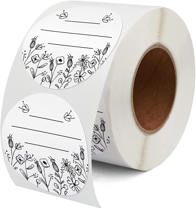 2 Inch Farmhouse Flower with 3 Lines by BATTOO