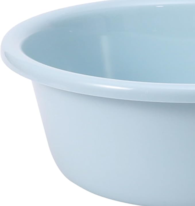 Round Plastic Wash Basin, Portable Dish Tub Multi Purpose Basin Laundry Wash - Image 8
