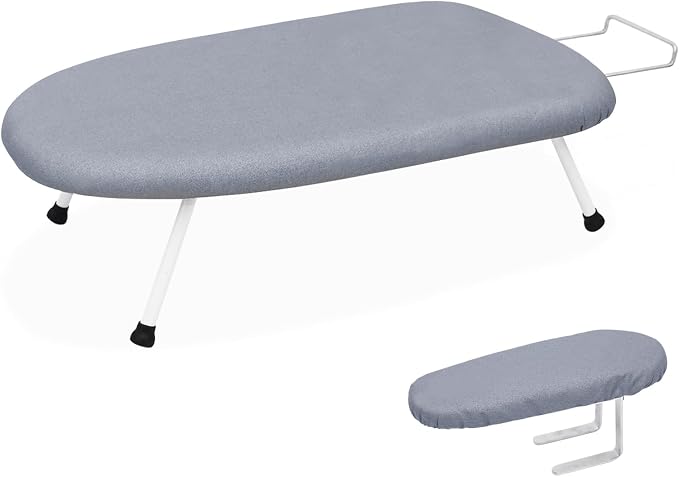 AKOZLIN Tabletop Ironing Board 23.6" L x 14''W x 7''H - Image 6