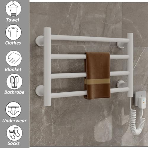 Energy-Saving Heated Drying Rack 4 Bars, Heated Towel Racks - Image 8