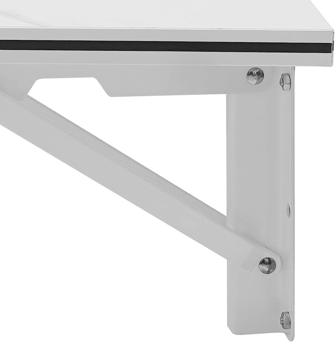 Folding Wall Mount Desk, Floating Computer Desk Fold Down Table - Image 7