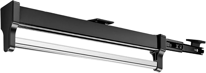Valet Rod for Closet Pull Out, Adjustable Heavy Duty Steel Clothes Storage by MAFAGE
