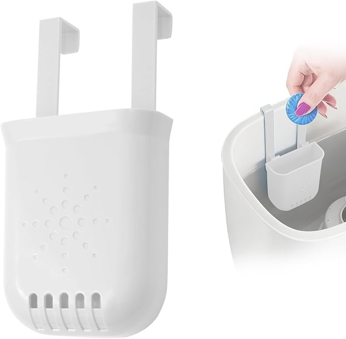 Adjustable Toilet Tank Tablet Holder – Controlled Release Bleach Tablets by Mimoment