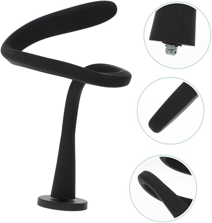 jojofuny Black Washing Machine Door Prop Adjustable Washer Door Support - Image 9
