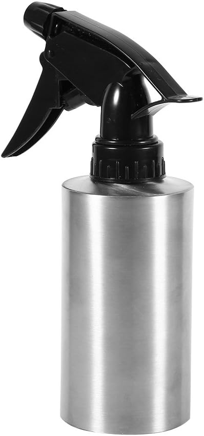 Fdit Plant Spray Bottle, 250ml Stainless Steel Hand Pressing, Adjustable Nozzle by Fdit