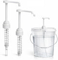 2-Heavy-Duty 5-Gallon Bucket Pump Dispensers – Compatible by shopperals