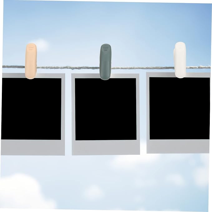 OUNONA 1set Plastic Laundry Clothes Pins Clips - Image 7