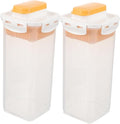 2pcs Sealed Laundry Powder Storage Box Lid Detergent Organizer by OFFSCH