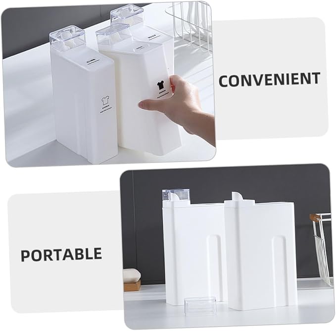 Reusable Soap Dispenser Capacity Laundry Storage Container - Image 5