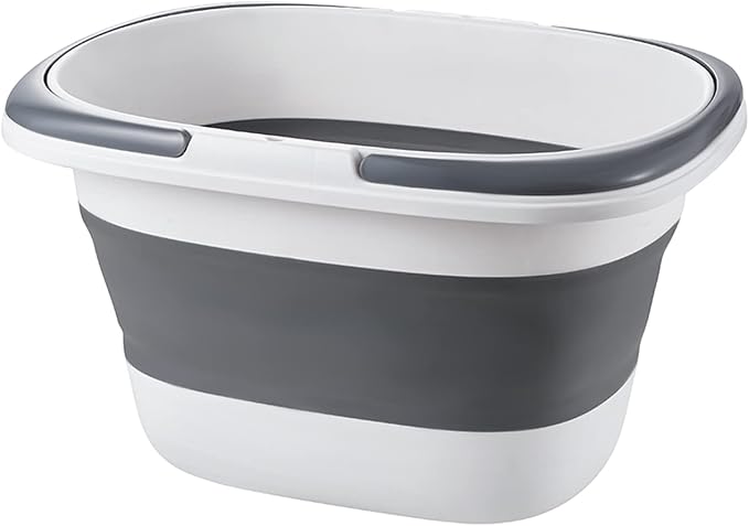 4.2 Gal Large Collapsible Plastic Bucket by Goderewild
