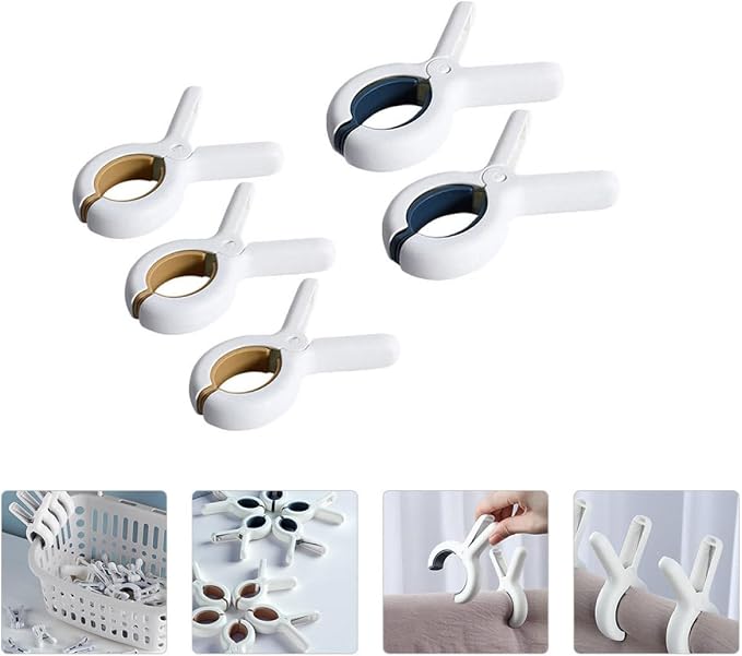 Clothes Drying Clips and Laundry Hanger Clips, Plastic Clothes Pins - Image 9