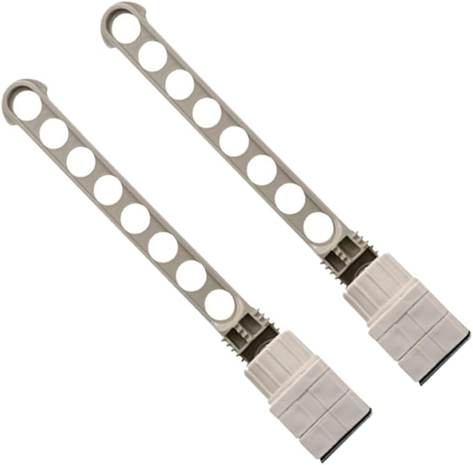 2pcs Retractable Clothesline Hanger Rack Portable Travel Drying Rack by MUSISALY