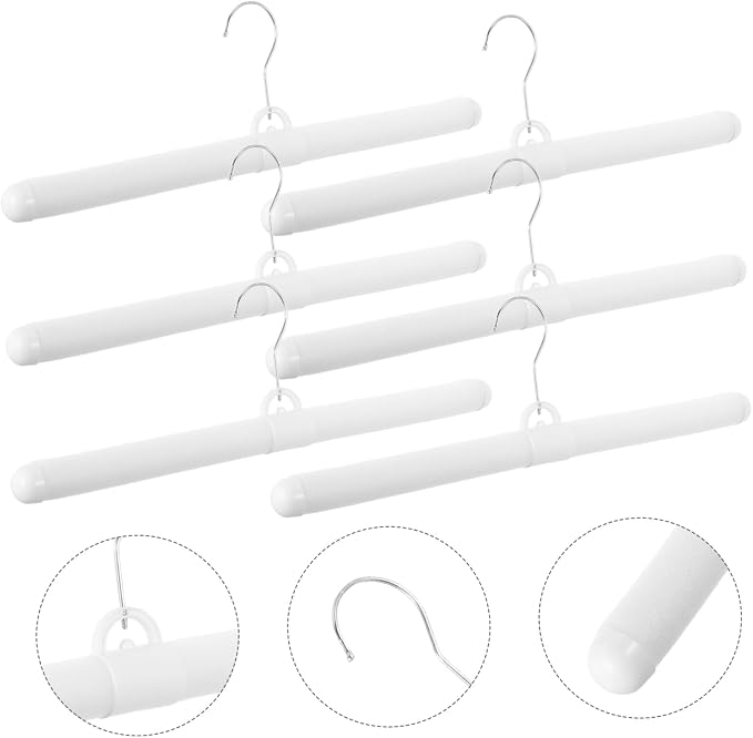 Healifty 12pcs Non-Slip Foam Padded Hangers - Image 9