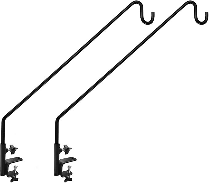 MIXXIDEA 2 Pack Heavy Duty Extensible Adjustable Deck Hooks by MIXXIDEA