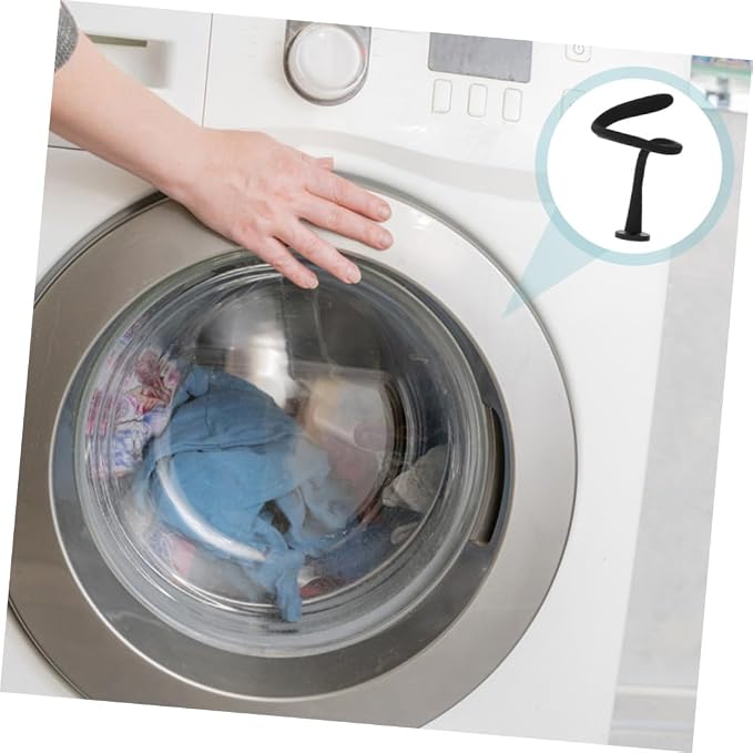 jojofuny Black Washing Machine Door Prop Adjustable Washer Door Support - Image 5