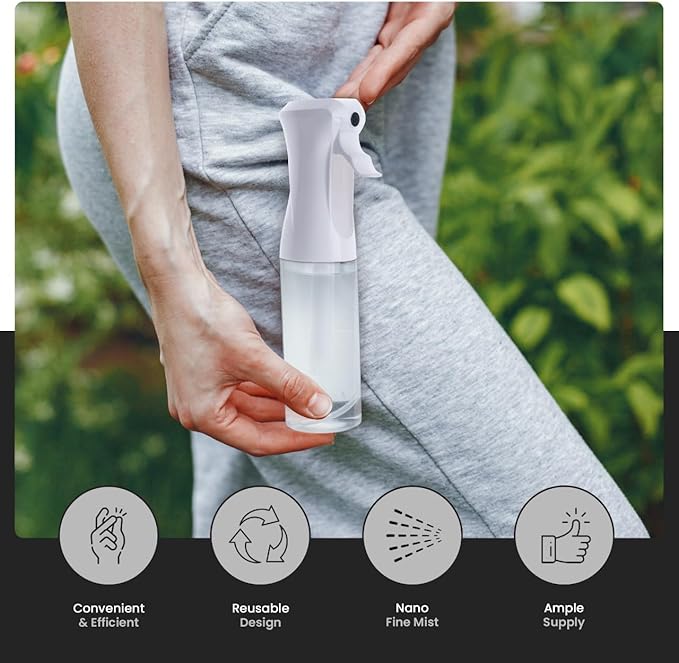 VIGOR PATH Continuous Spray Bottle – Fine Mist Mister Spray Bottle - Image 2