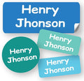 120-ct Personalized Waterproof Name Labels – 3-Line Custom Stick-On Tags by GILBIN