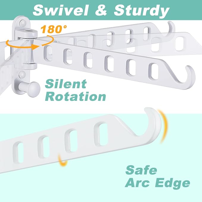 Wall Mounted Clothes Hanger - Image 8