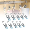 30 PCS Stainless Steel Laundry Hanging Hooks Clips, Anti-Rust Clip Space-Saving by Drkicsy