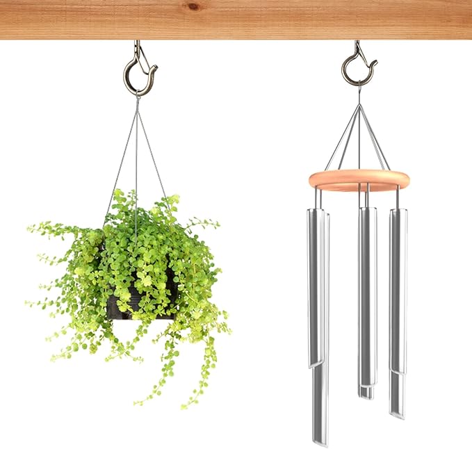 25 PCS Screw-in Hooks for Outdoor String Lights, Q Hangers Hooks Outdoor for - Image 6