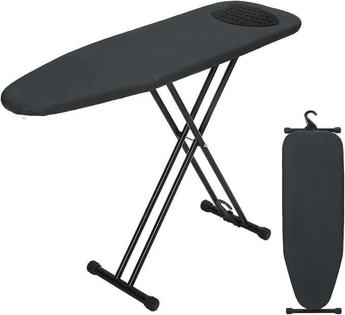 Ironing Board 48x15, Wide Heavy Duty Full Size Ironing Board, Sturdy Iron Table by RAINHOL