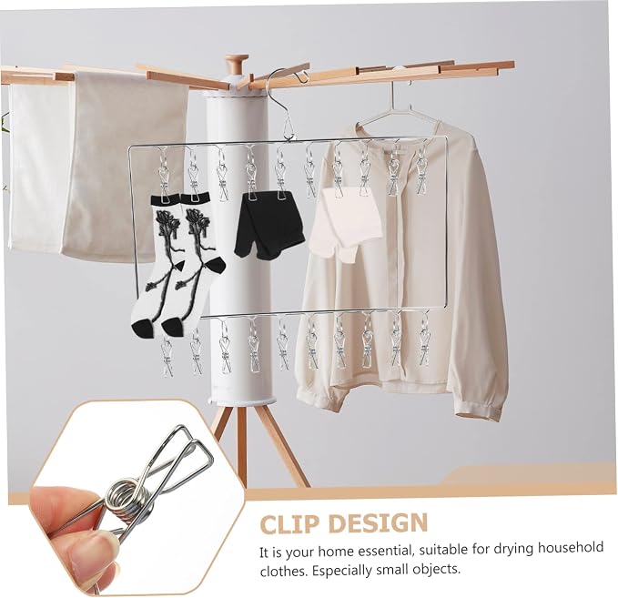 Stainless Steel Sock Drying Rack - Image 4
