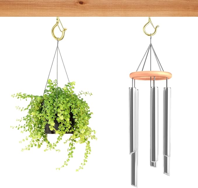 25 PCS Screw-in Hooks for Outdoor String Lights, Q Hangers Hooks Outdoor for - Image 5