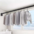 Hanging Closet Rod Extender, No Drill Adjustable Clothes Closet Bar, Stainless by Unknown