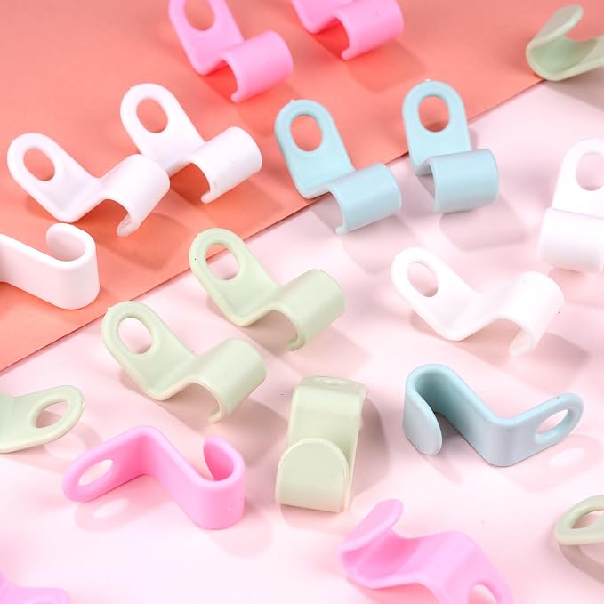 Clothes Hanger Connector Hooks Plastic Cascading Hanger Saving Organizer Hanger - Image 3