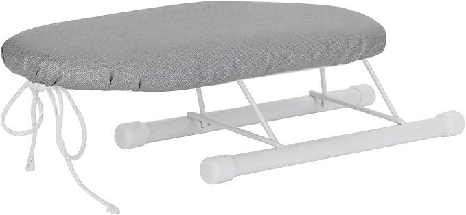 Tabletop Ironing Board with Folding Legs, Portable Mini Countertop Ironing Board by TITA-DONG