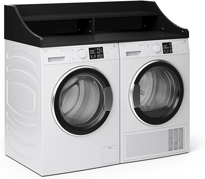 2-Tier Washer Dryer Topper, Laundry Room Organizer by OAKHAMHOME