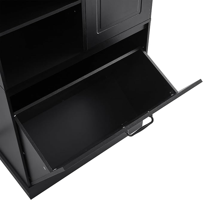 68" Tall Bathroom Storage Cabinet - Image 8
