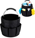 JINGYAN 17L Large Collapsible Folding Cleaning Caddy by JINGYAN