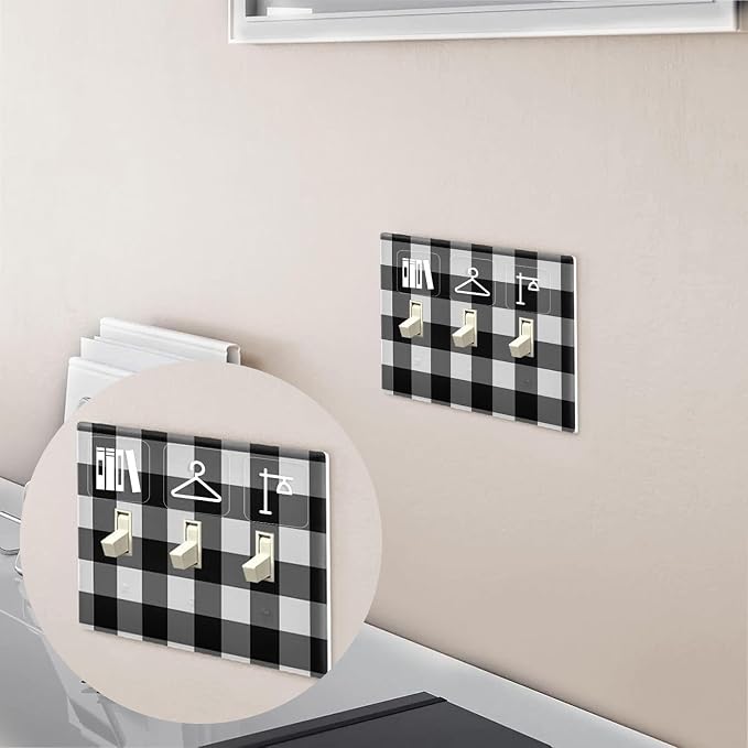 578PCS Light Switch Decals Transparent Light Switch Labels Stickers Waterproof - Image 9