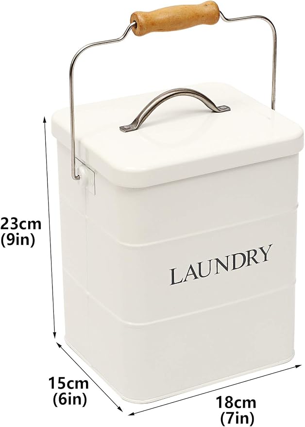Laundry Powder Bin, Washing Powder Storage Tin - Image 3