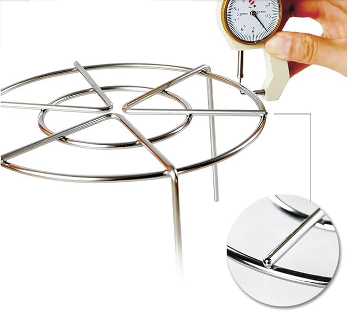 Steam Rack, Steaming Rack Stand, Steamer Basket, Heavy Duty Stainless Steel - Image 2