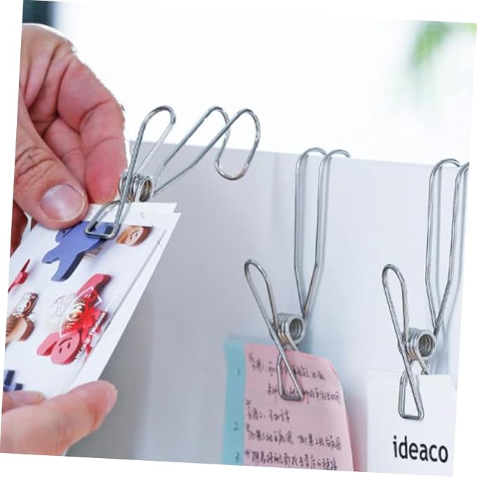 Luxshiny 12pcs Stainless Steel Hanger Hooks - Image 4