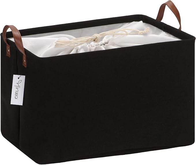 Hinwo 31L Large Storage Bins, Closet Organizers and Storage, Shelf Baskets by Hinwo