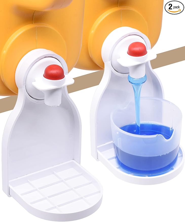 Laundry Detergent Cup Holder, Drip Tray Catcher by Enadvd