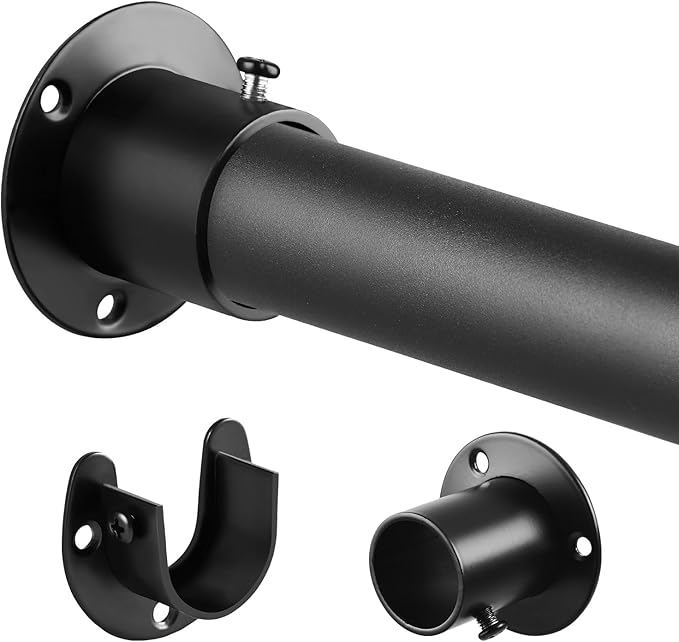 1.3 Inch Diameter Heavy Duty Closet Rods by Luvenia