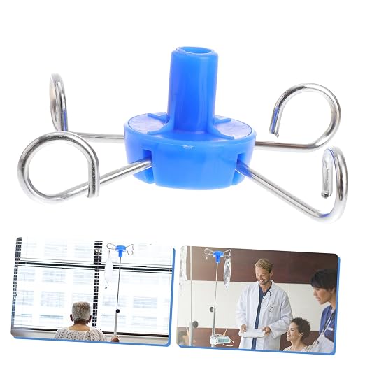 Stainless Steel Infusion Rack Hook Easy Install Iv Stand Accessory - Image 3